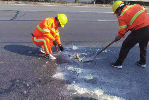 仙桃公路下沉注浆加固